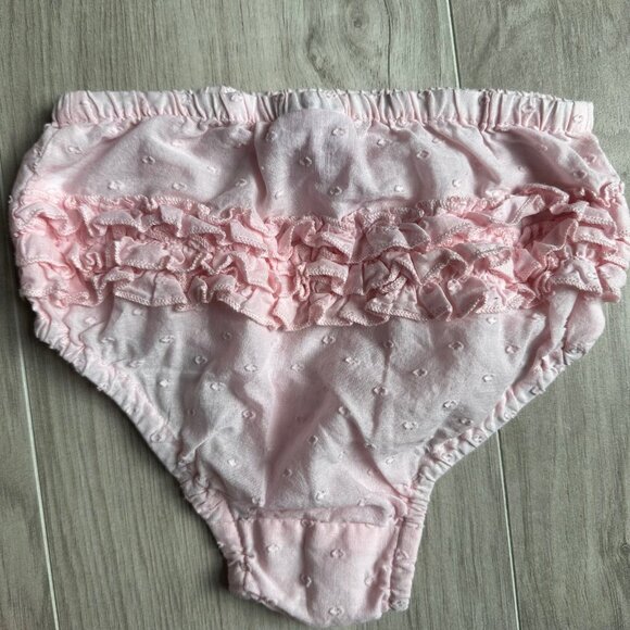 Lulurain Swiss Dot Floral Dress Pink - Picture 7 of 9